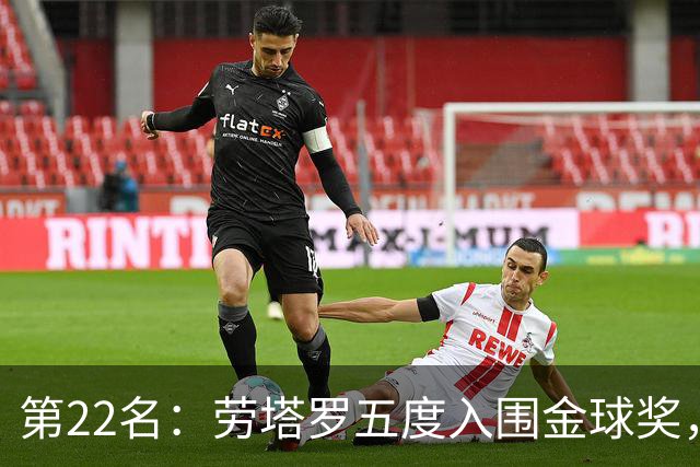 第22名：劳塔罗五度入围金球奖，国米队史第三