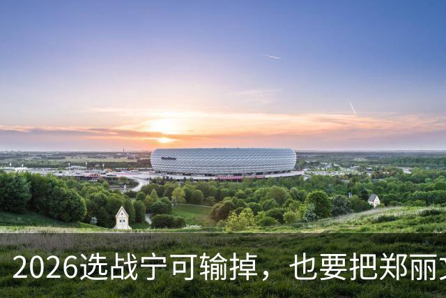 2026选战宁可输掉，也要把郑丽文拉下马！卢朱赵侯，谁是幕后黑手